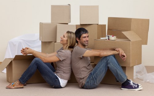 Professional packing and furniture protection for a Knightsbridge home move