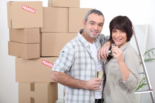 Careful packing and furniture protection for a London house move